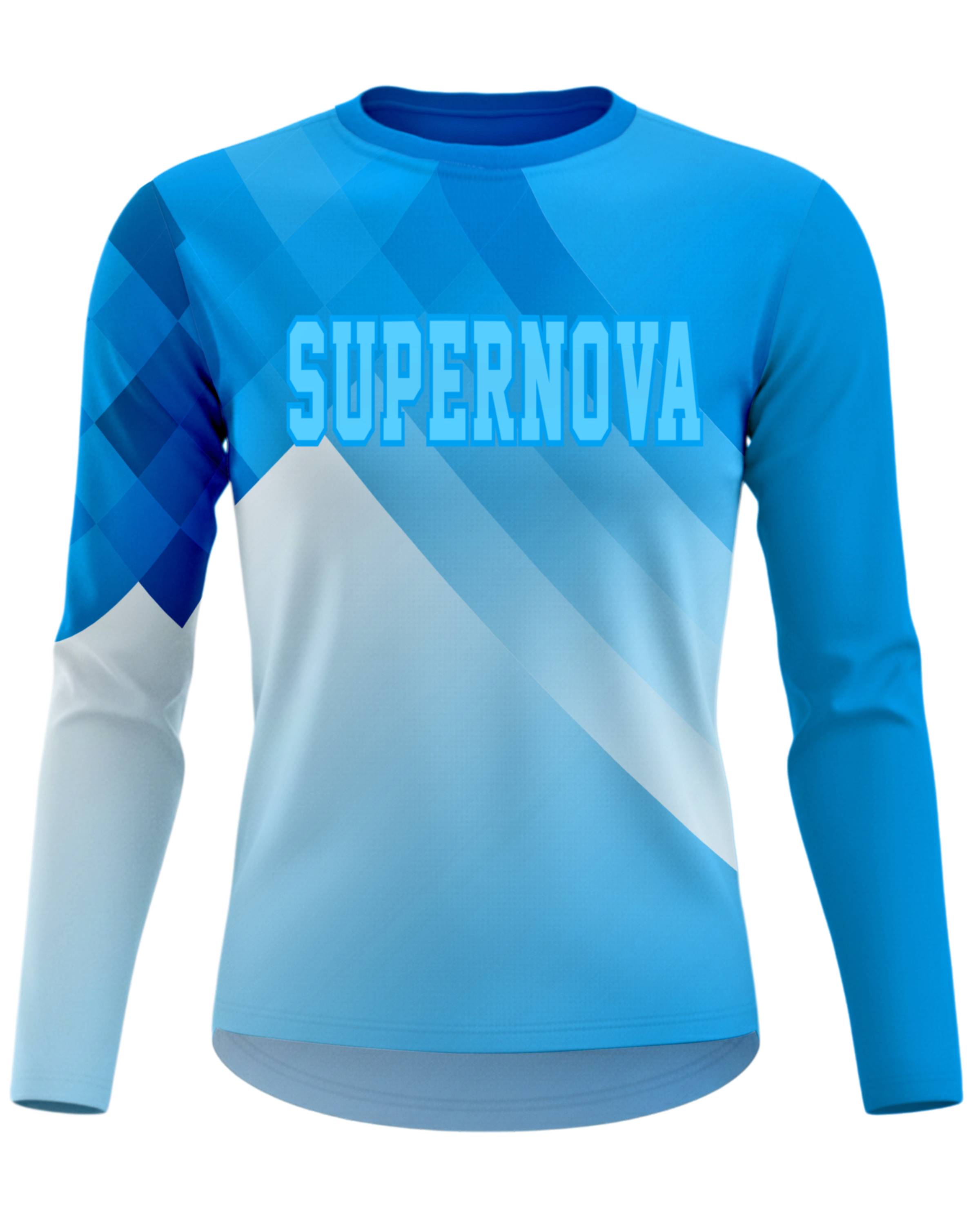 Long-Sleeve Stretch Volleyball Jersey