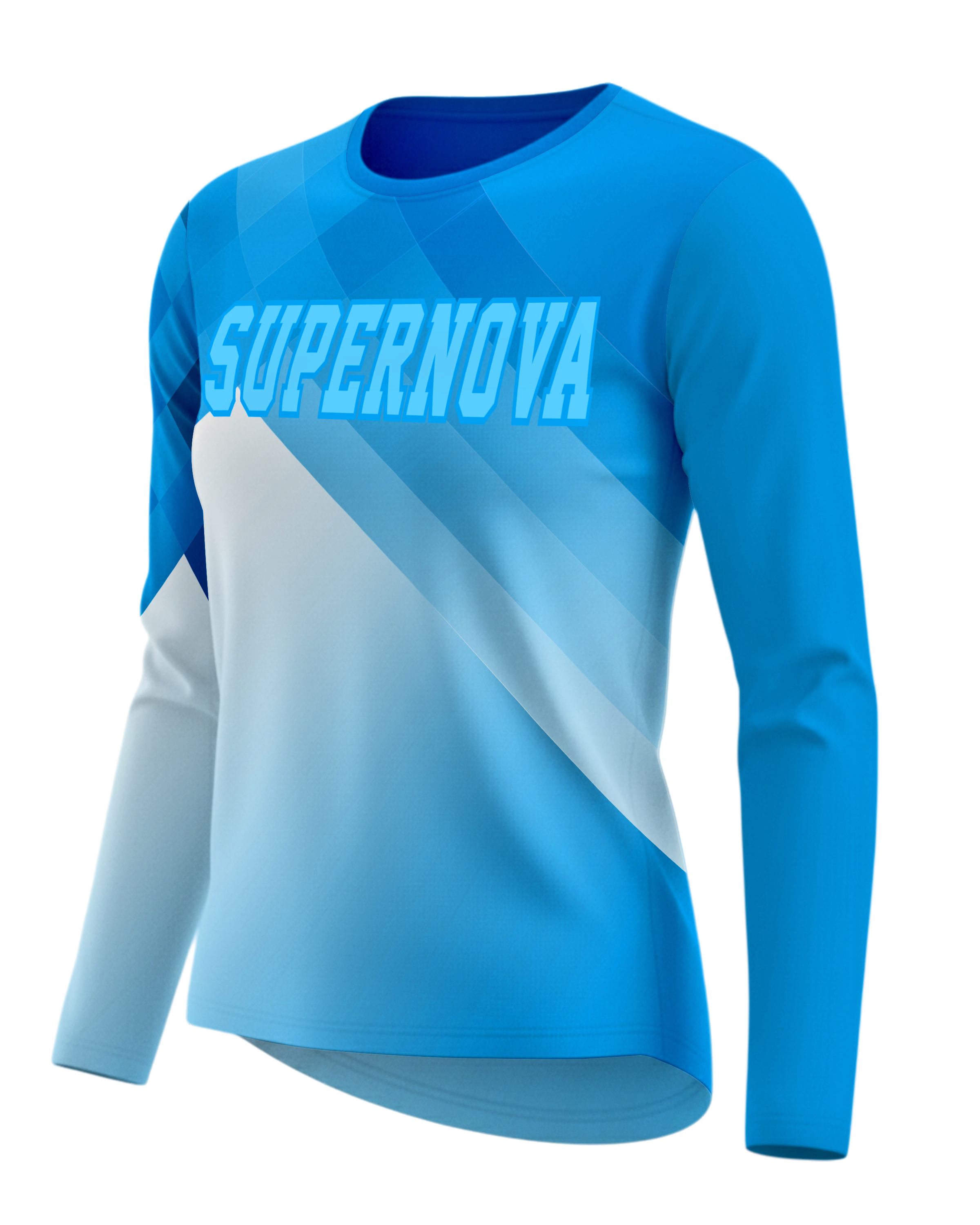 Long-Sleeve Stretch Volleyball Jersey