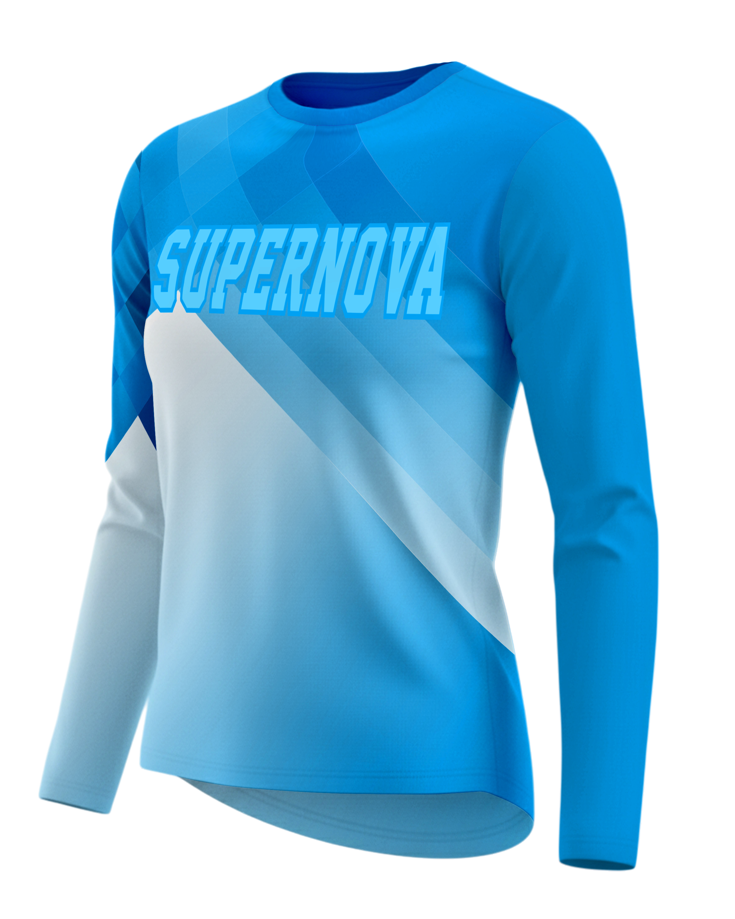 Long-Sleeve Stretch Volleyball Jersey