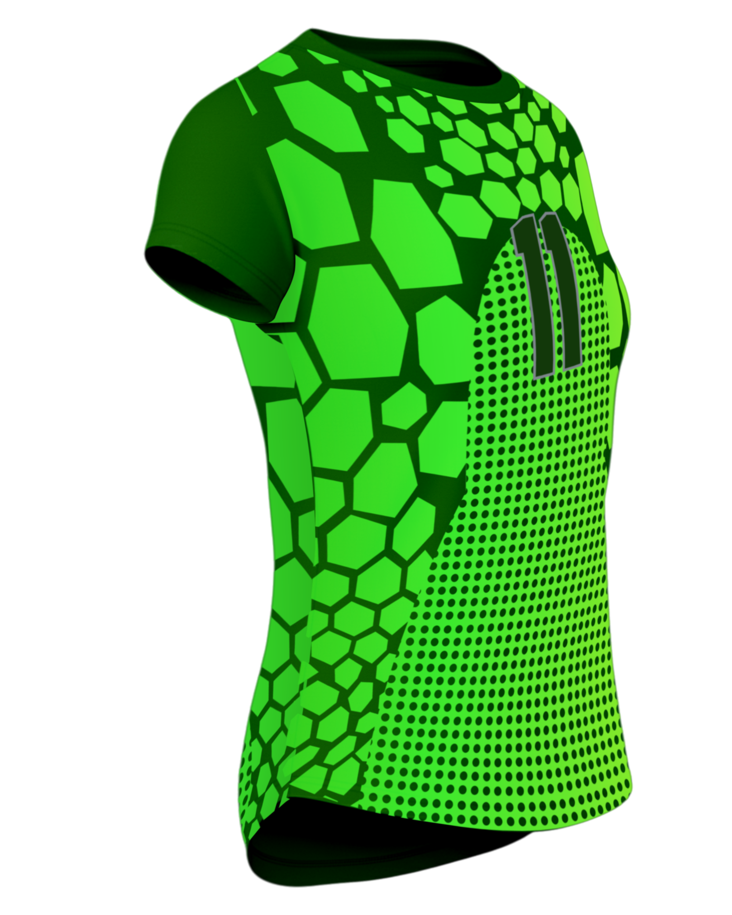 Short-Sleeve Stretch Volleyball Jersey