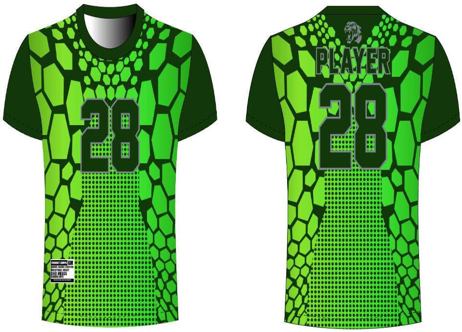 Short-Sleeve Stretch Volleyball Jersey