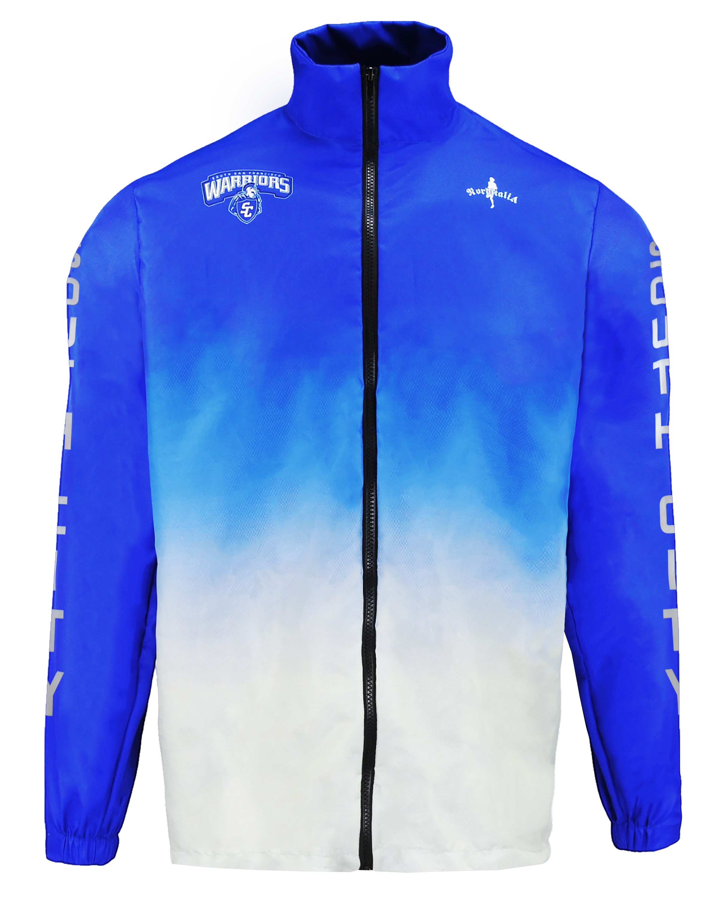 Full Sublimation Diamond Ripstop Warm-Up Jacket w/ Liner