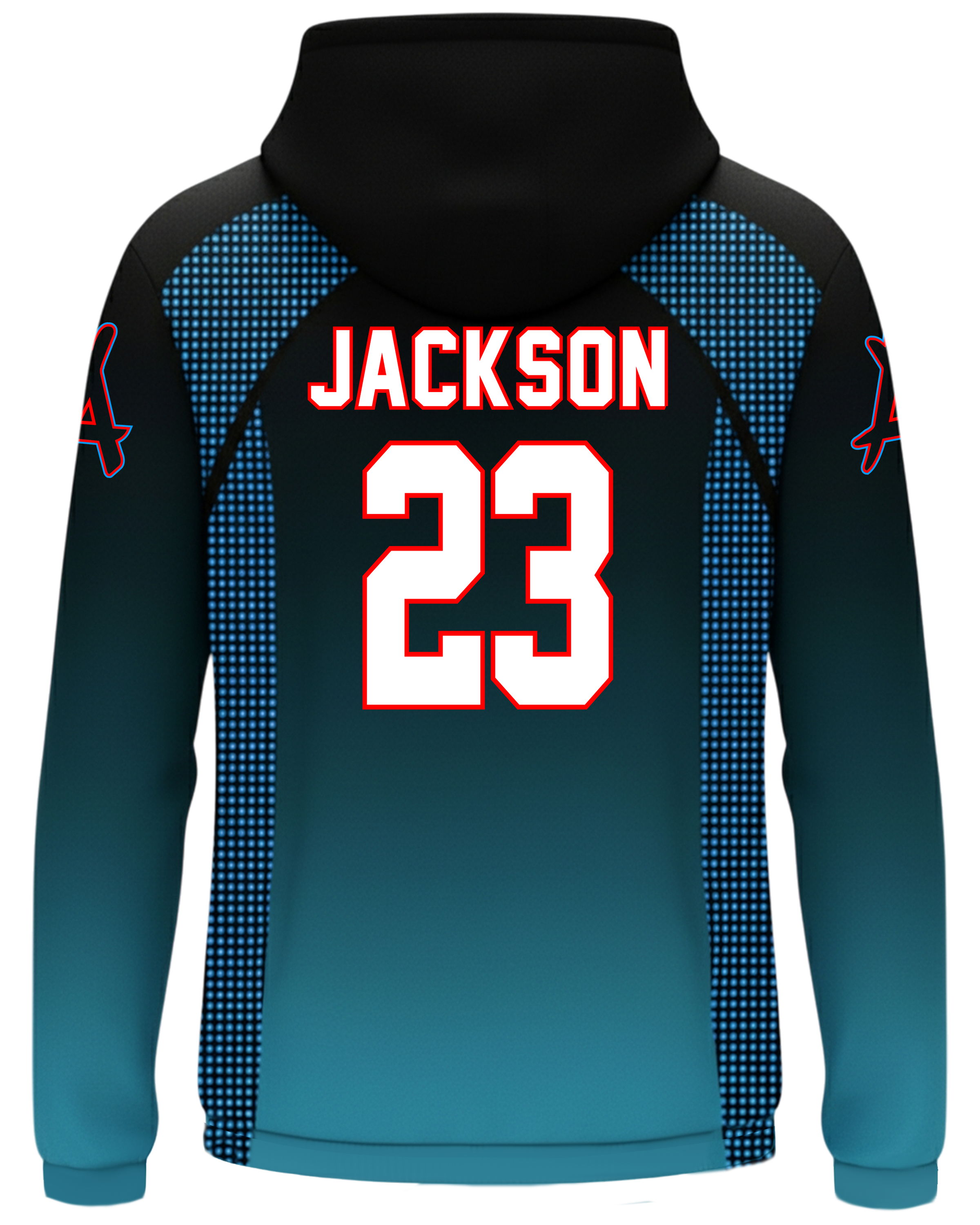 Sublimation Hooded Brushed Jacket