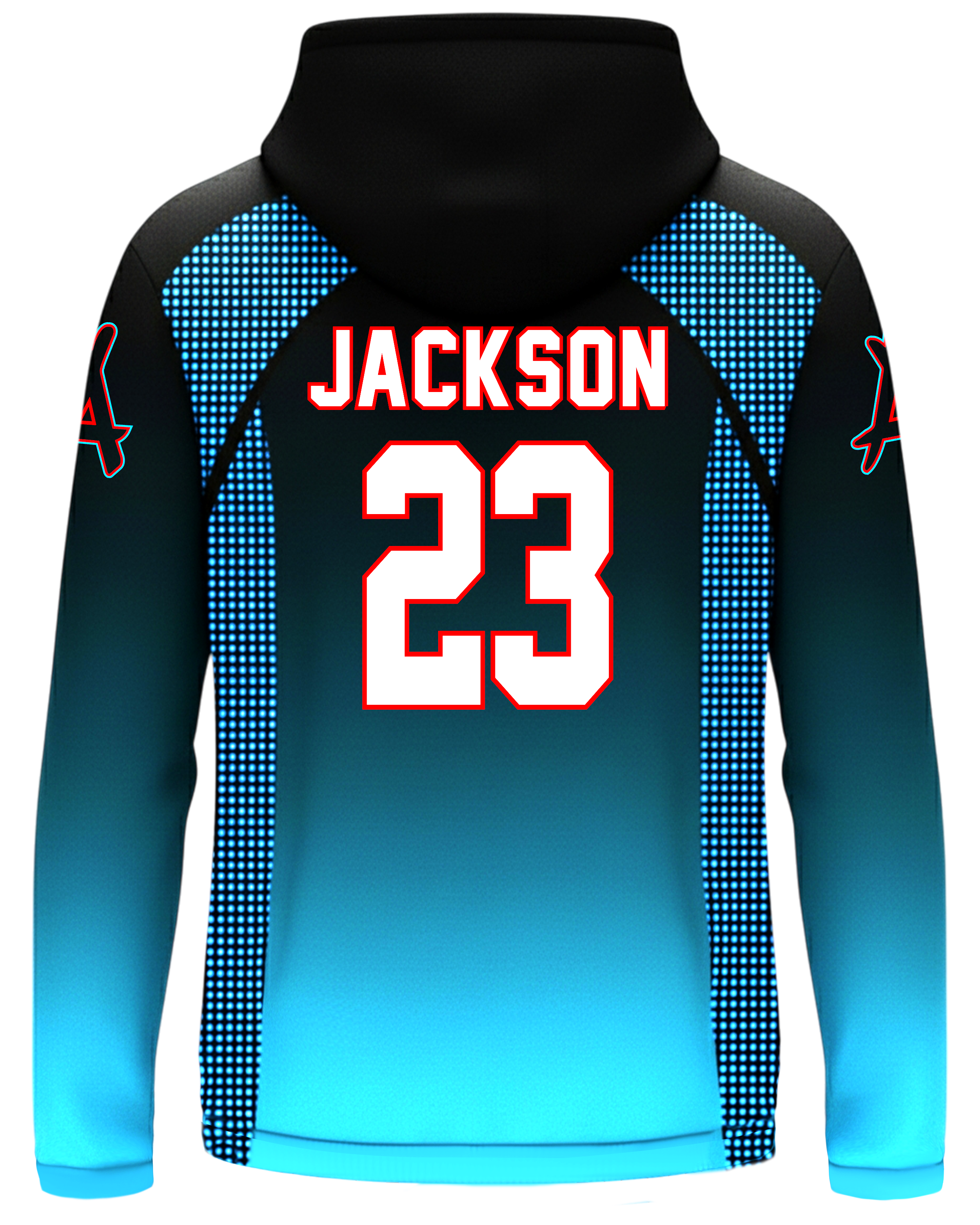 Sublimation Hooded Brushed Jacket