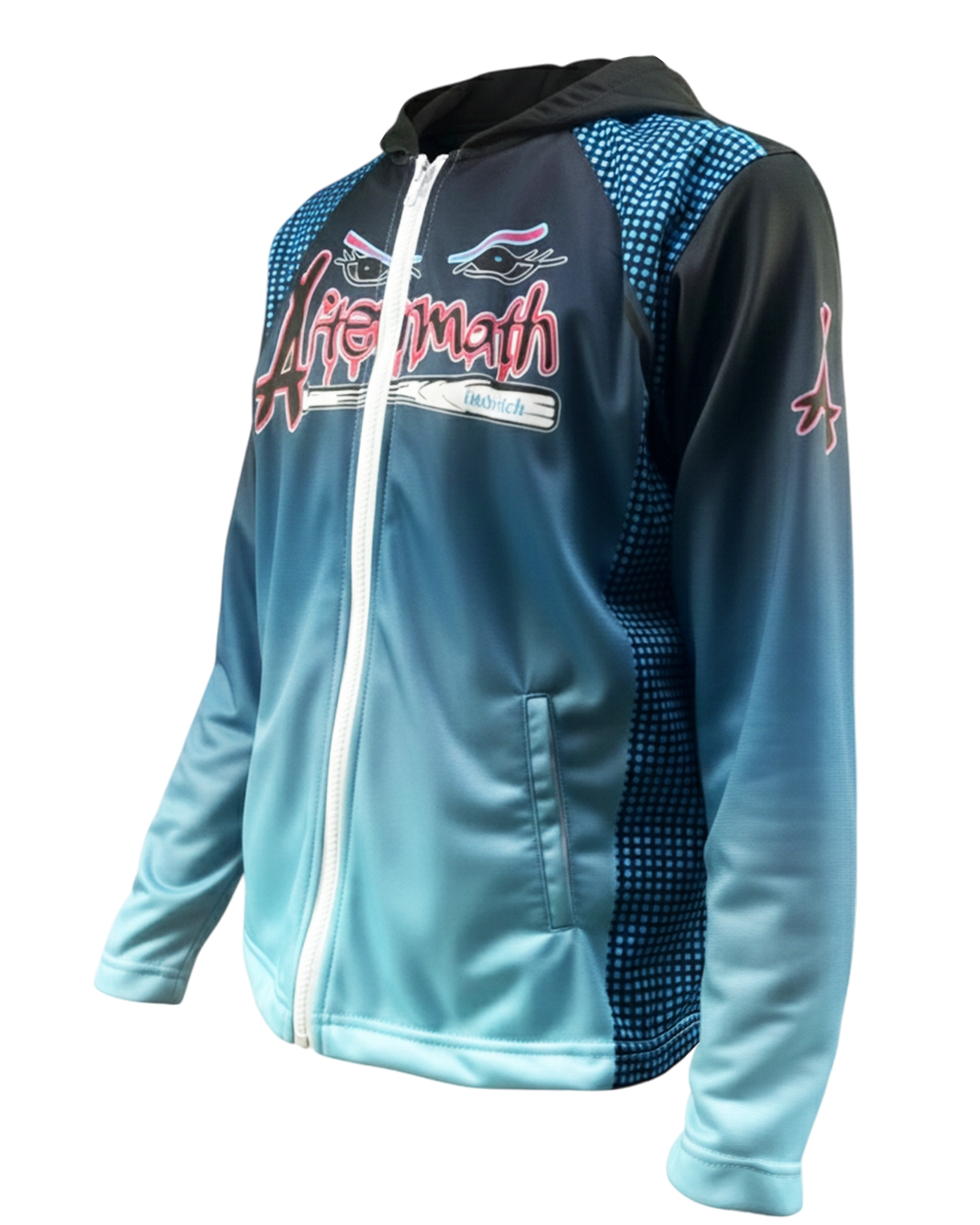 Sublimation Hooded Brushed Jacket