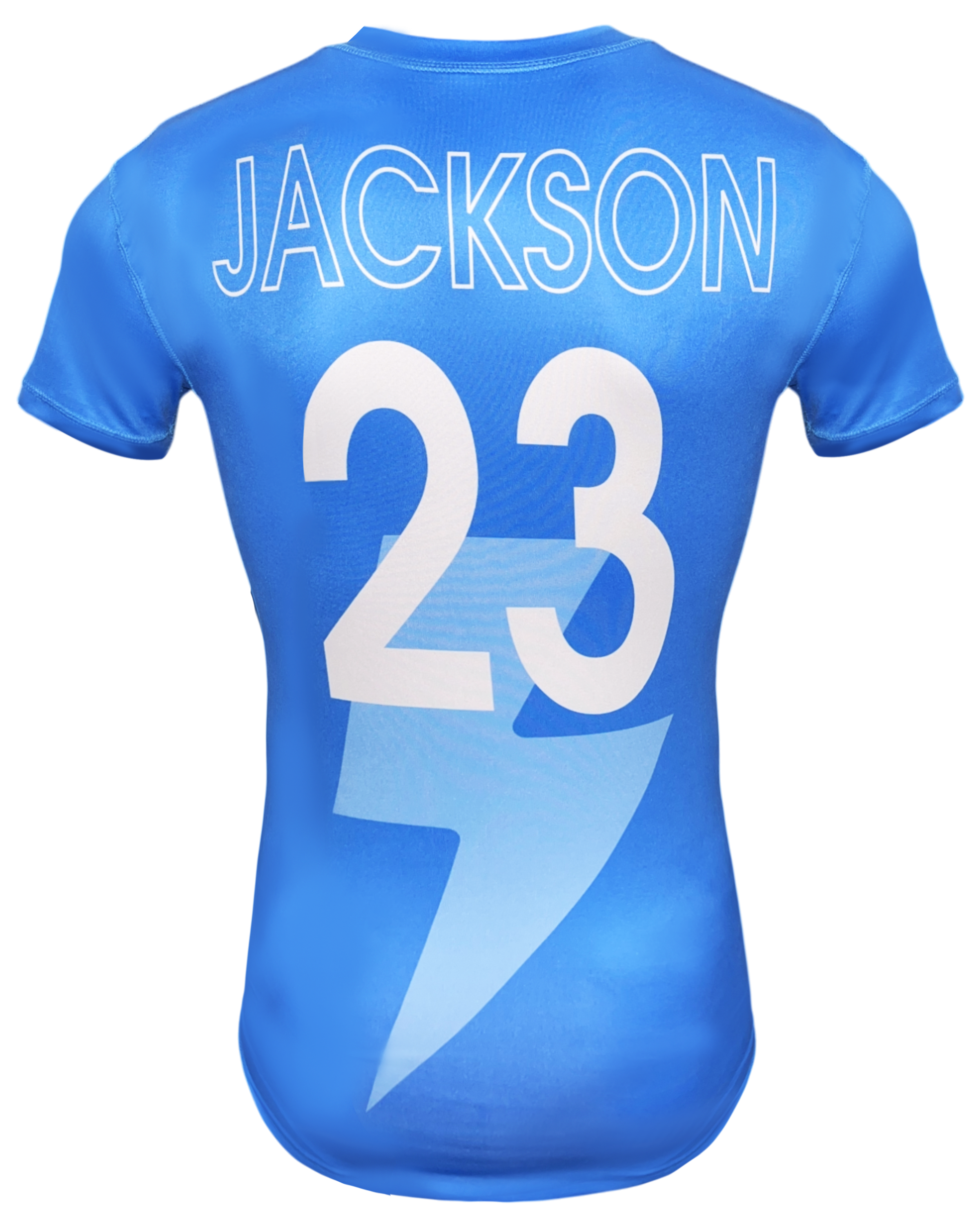 Short Sleeve Compression Flatlock Shirt with Scoop Bottom
