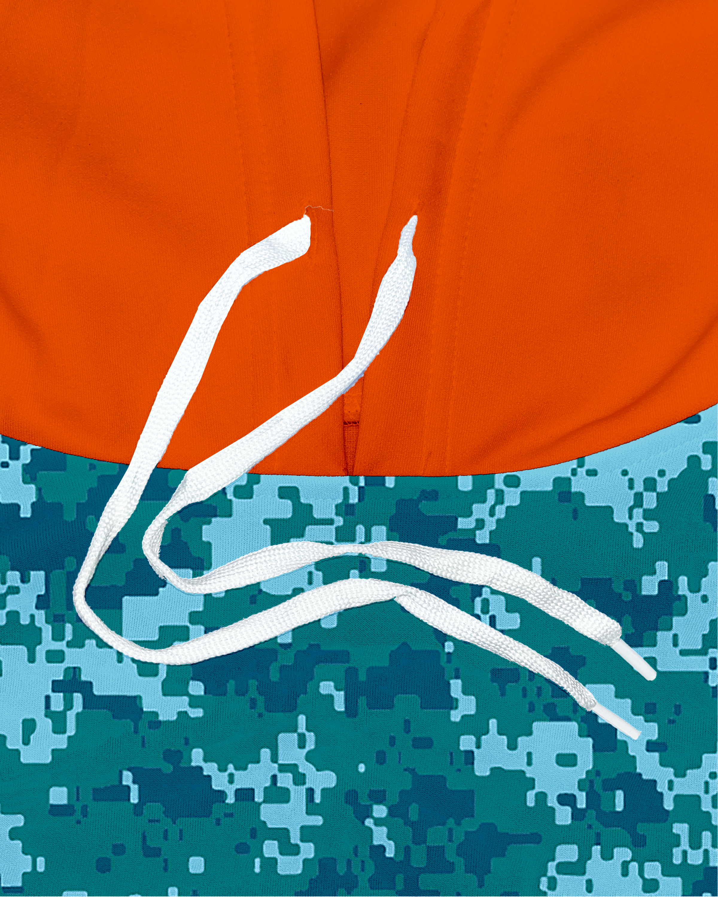 Heavy Performance Fleece Crop Top Hoodie with Bottom Hem Slit